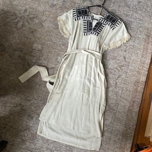 Madewell Cream Dress Size XS